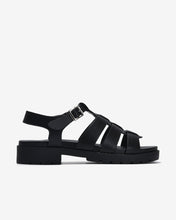 Giày Sandal Đông Hải Quai Song Song Cách Điệu-S32F9Đen Color1First