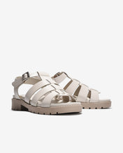 Giày Sandal Đông Hải Quai Song Song Cách Điệu-S32F9Kem Color1