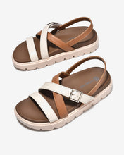 Giày Sandal Nữ Đông Hải Quai Phối Màu-S32J2Bò Color1