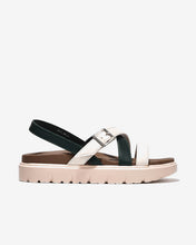 Giày Sandal Nữ Đông Hải Quai Phối Màu-S32J2Xanh Lá Color1First