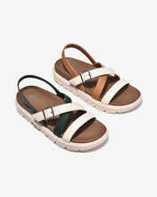 Giày Sandal Nữ Đông Hải Quai Phối Màu-S32J2Xanh Lá Color1