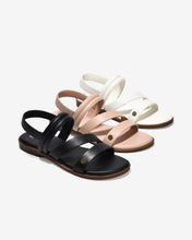 Giày Sandal Nữ Đông Hải Quai Bảng Vừa Đính Logo-S7733-Đen Color1