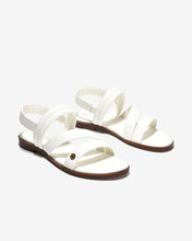Giày Sandal Nữ Đông Hải Quai Bảng Vừa Đính Logo-S7733-Trắng Color1