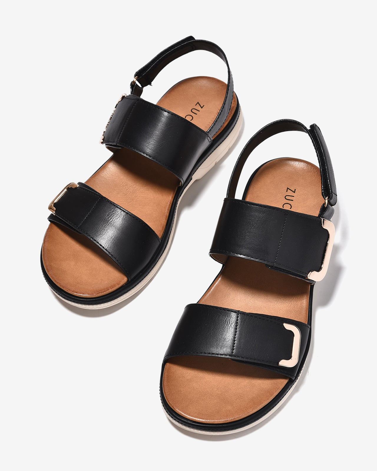 Sandal Nữ Zucia 4CM Êm Mềm-SHLN9Đen Color1