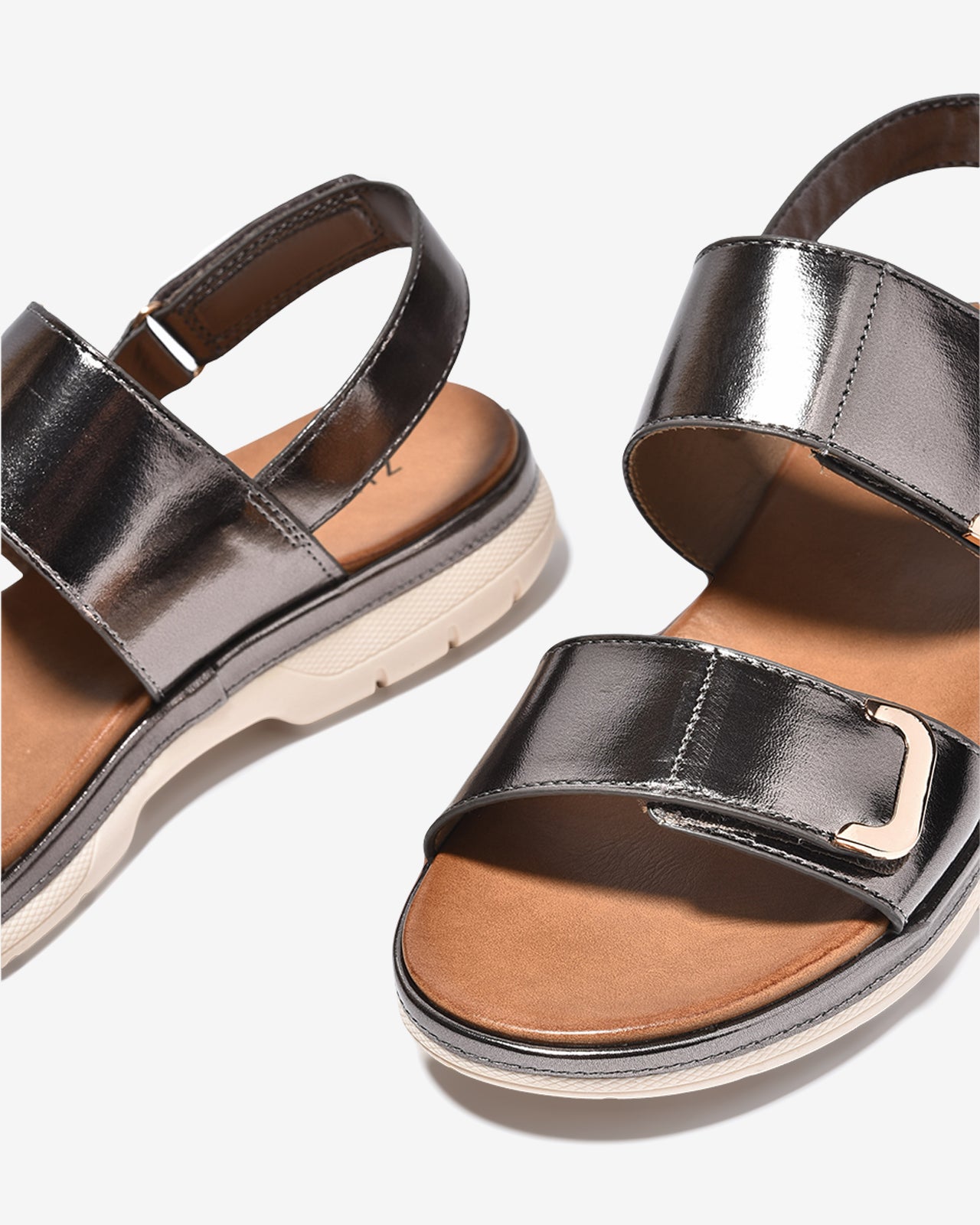 Sandal Nữ Zucia 4CM Êm Mềm-SHLN9Xám Color1