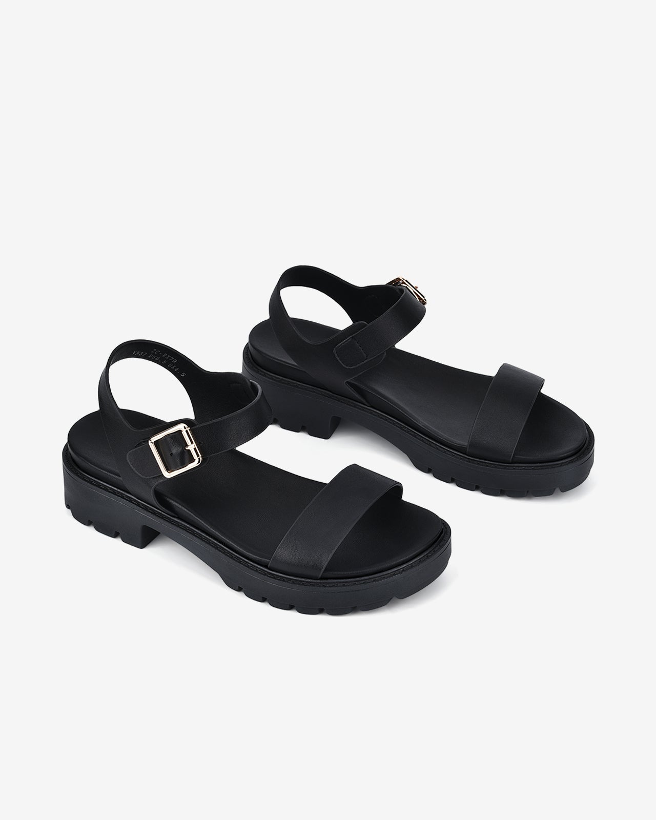 Giày Sandal Zucia Khóa Cài Quai Mảnh-SRX79Đen Color2