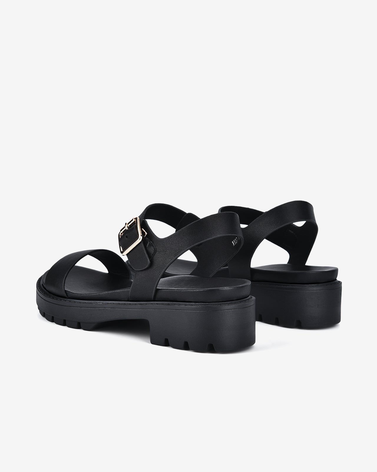 Giày Sandal Zucia Khóa Cài Quai Mảnh-SRX79Đen Color2