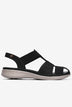 Giày Sandal Rọ Nữ Zucia Quai Dập Vân Nhám Bắt Sáng-SRXB8-Đen Color1First