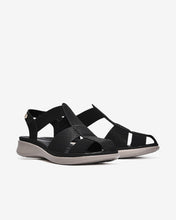 Giày Sandal Rọ Nữ Zucia Quai Dập Vân Nhám Bắt Sáng-SRXB8-Đen Color1
