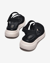 Sandal Nữ Zucia Đế Bằng 5cm Êm Mềm Vững Vàng-SRXF8Đen Color1