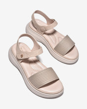 Sandal Nữ Zucia Đế Bằng 5cm Êm Mềm Vững Vàng-SRXF8Kem Color1