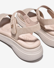 Sandal Nữ Zucia Đế Bằng 5cm Êm Mềm Vững Vàng-SRXF8Kem Color1