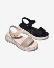 Sandal Nữ Zucia Đế Bằng 5cm Êm Mềm Vững Vàng-SRXF8Kem Color1
