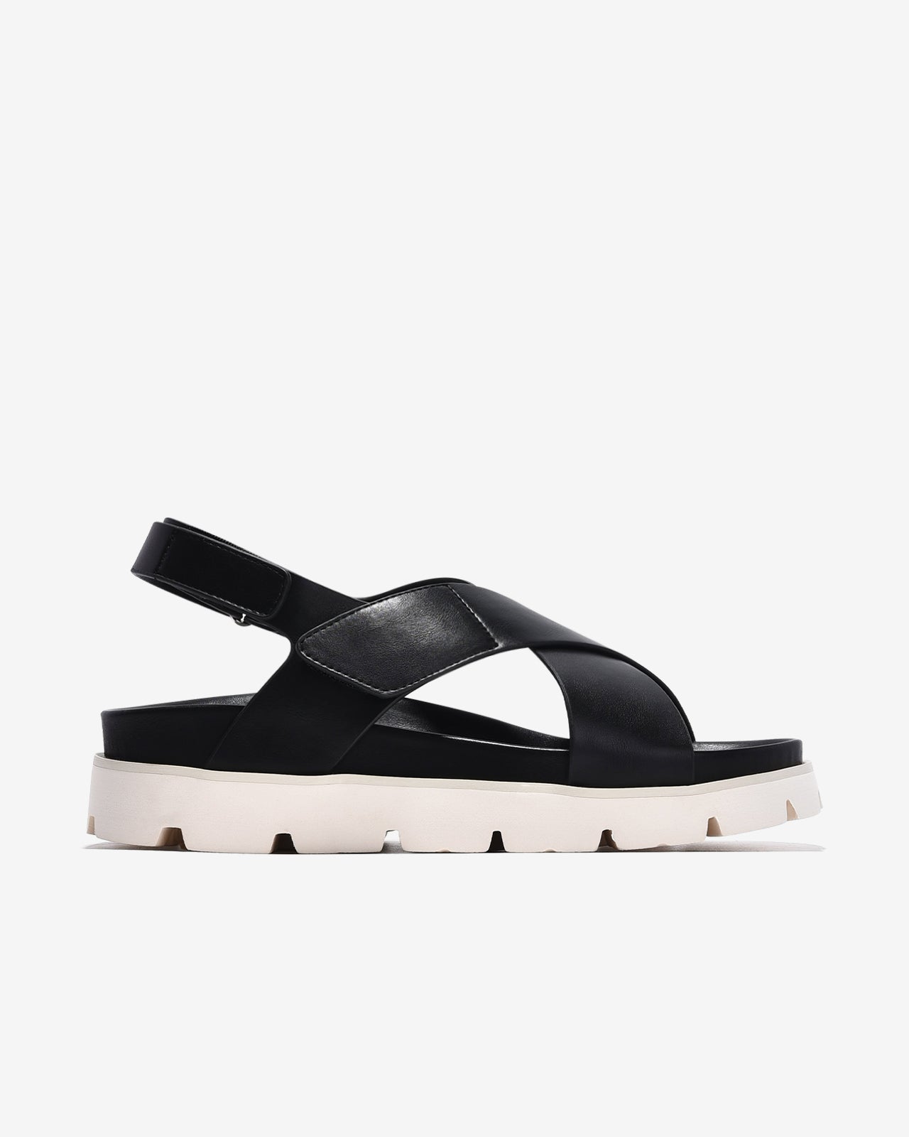 Giày Sandal Zucia Quai Chéo Bản To-STH94Đen Color1First