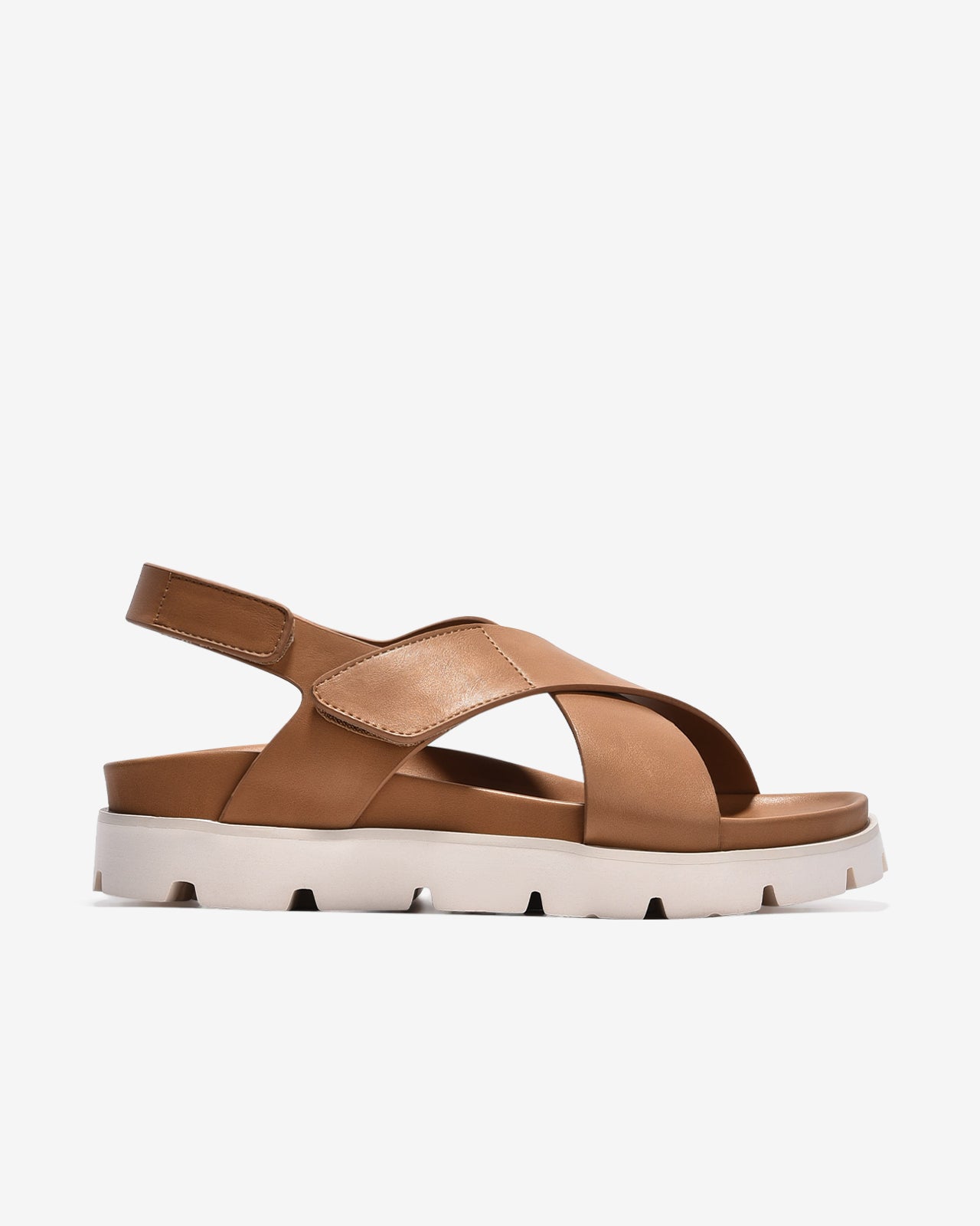 Giày Sandal Zucia Quai Chéo Bản To-STH94Nâu Color1First
