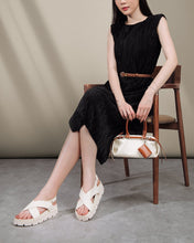 Giày Sandal Zucia Quai Chéo Bản To-STH94Trắng Color1
