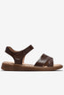 Sandals Nữ Zuciani Quai Ngang Thêu Hoạ Tiết-SCF60-Nâu Color1First