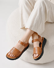 Sandal Nữ Zuciani Nhẹ Êm Thoải Mái-SCF95Bò Color1