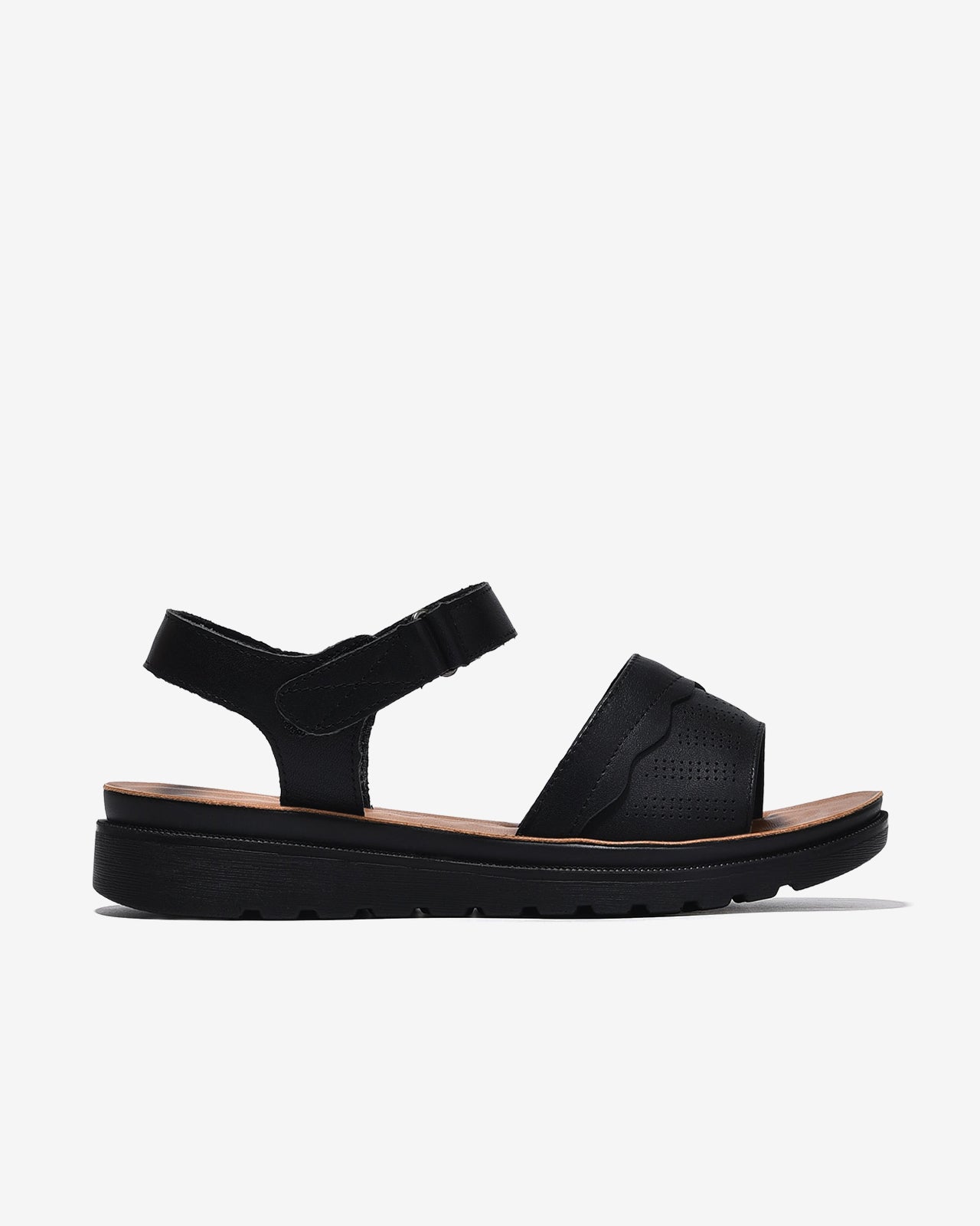 Sandal Nữ Zuciani Nhẹ Êm Thoải Mái-SCF95Đen Color1First