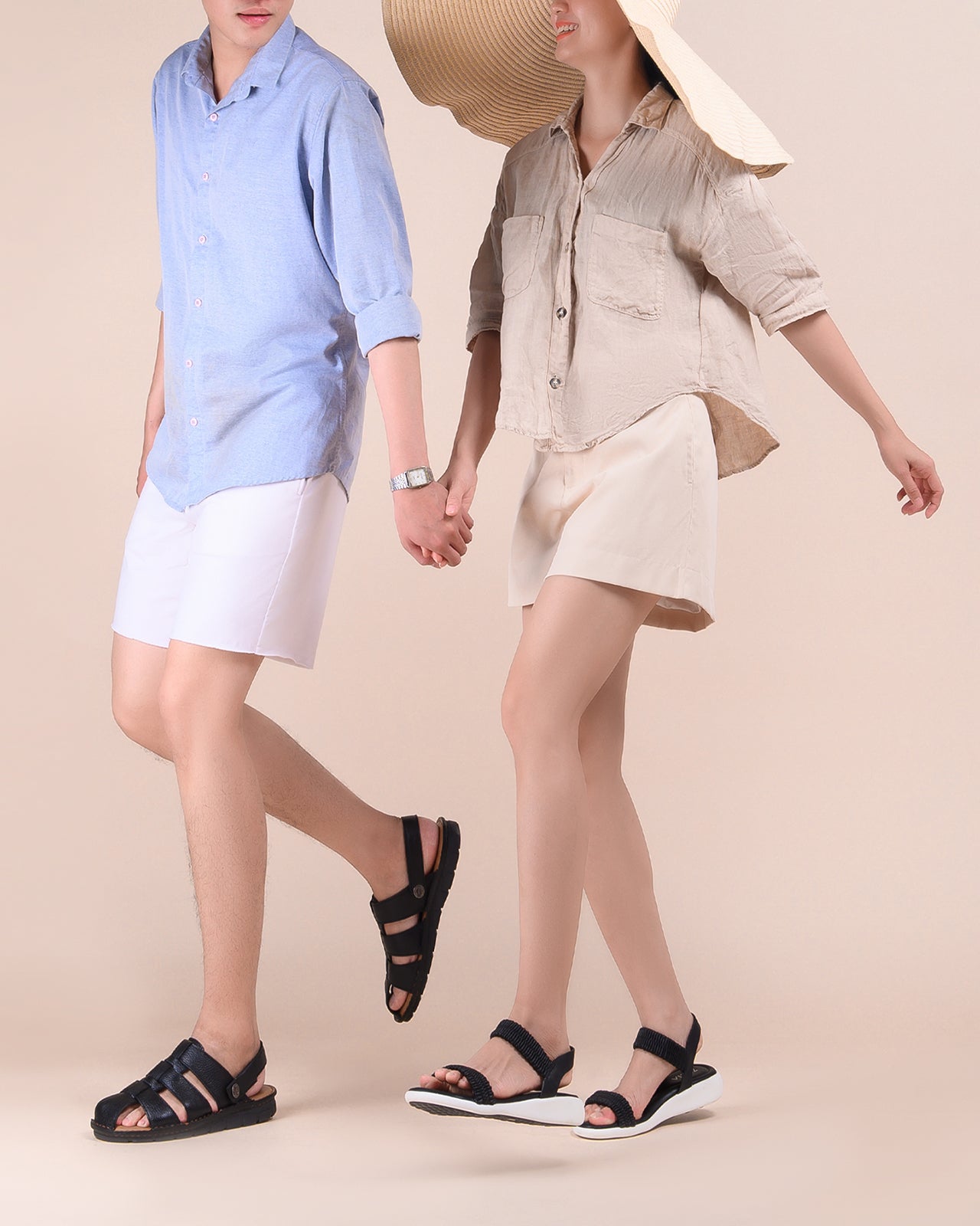 Giày Sandal Rọ Đông Hải Quai Đan 3 Bản Mũi Tròn – Giày Đông Hải