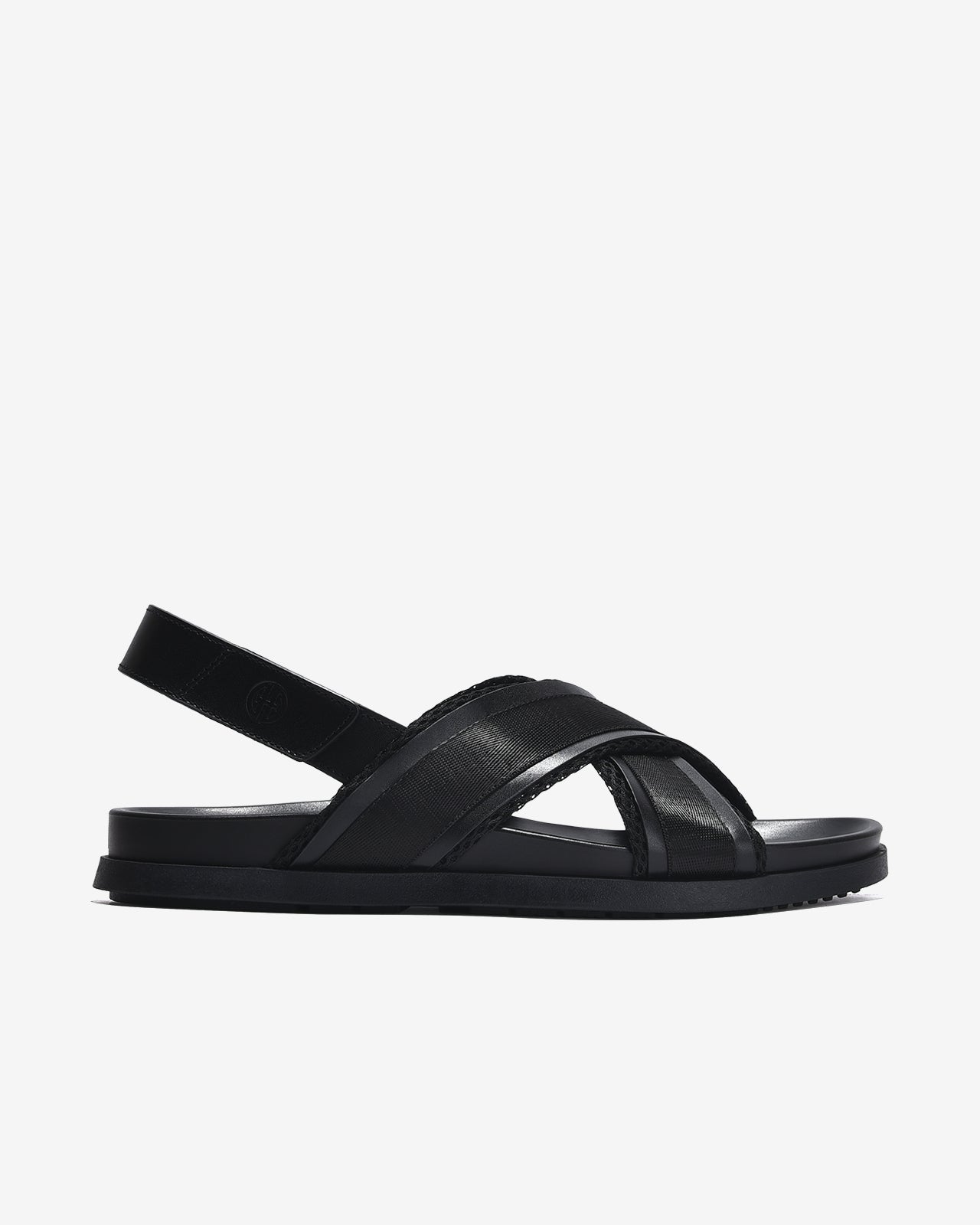 Giày Sandal Đông Hải Quai Đan chéo-S1825Đen Color1First