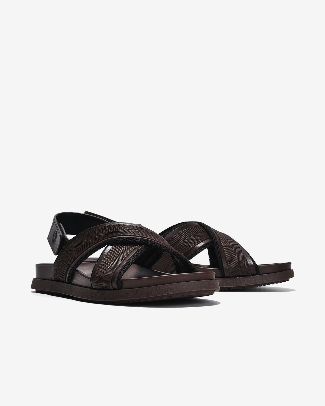 Giày Sandal Đông Hải Quai Đan chéo-S1825Nâu Color1