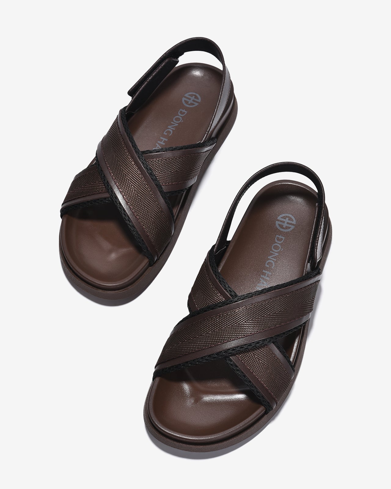 Giày Sandal Đông Hải Quai Đan chéo-S1825Nâu Color1