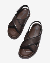 Giày Sandal Đông Hải Quai Đan chéo-S1825Nâu Color1