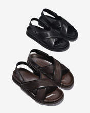 Giày Sandal Đông Hải Quai Đan chéo-S1825Nâu Color1