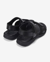 Sandals Nam Quai Hoạ Tiết Lỗ Nhỏ-S3216Đen Color1