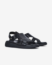 Giày Sandals Đông Hải Quai Ngang Cut-out Thoáng Khí-S3229-Đen Color2