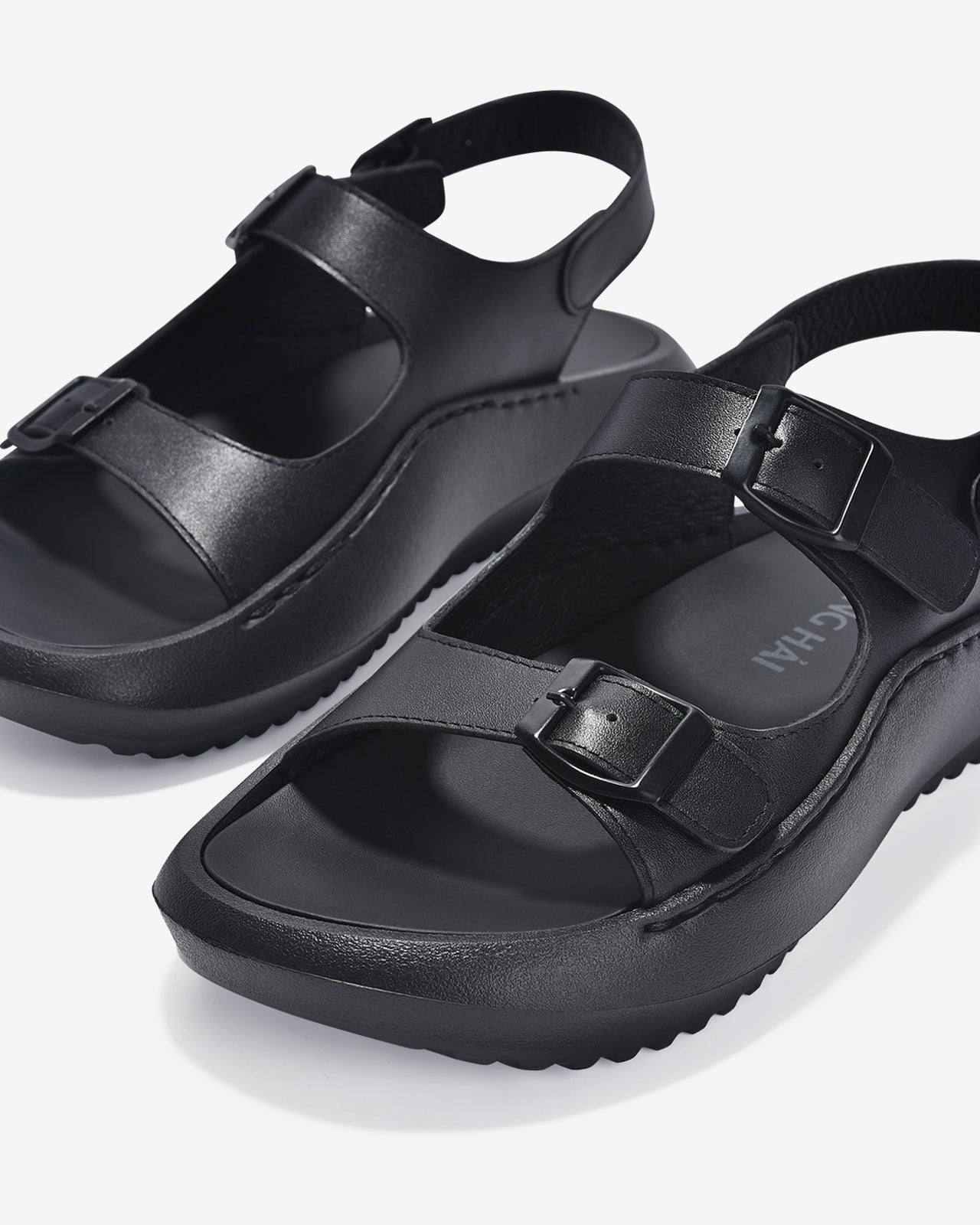 Giày Sandal Đông Hải Ergonomic Đế Đường Cong-S3230-Đen Color1
