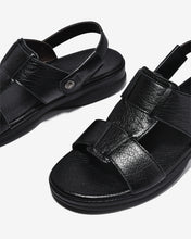 Giày Sandal Đông Hải Dập Vân Mờ-S3234Đen Color1