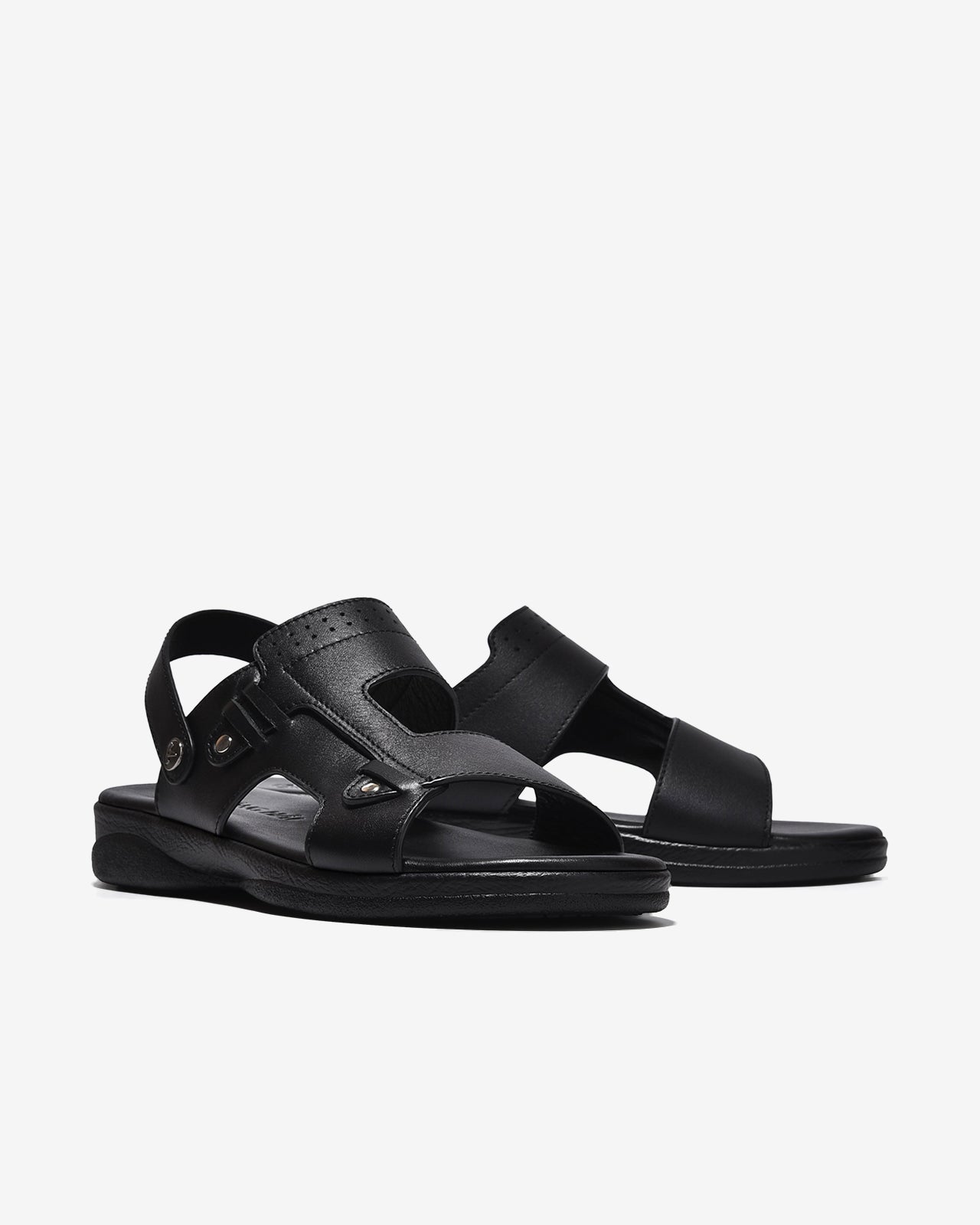 Sandal Nam Đông Hải Quai Hậu Đế Phối-S3236Đen Color1