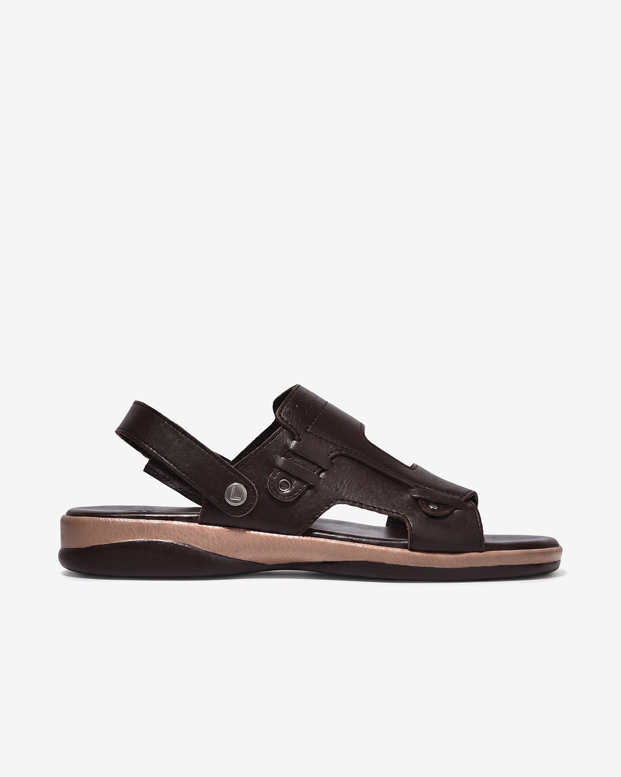 Sandal Nam Đông Hải Quai Hậu Đế Phối-S3236Nâu Color1First