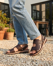 Sandal Nam Đông Hải Quai Hậu Đế Phối-S3236Nâu Color1