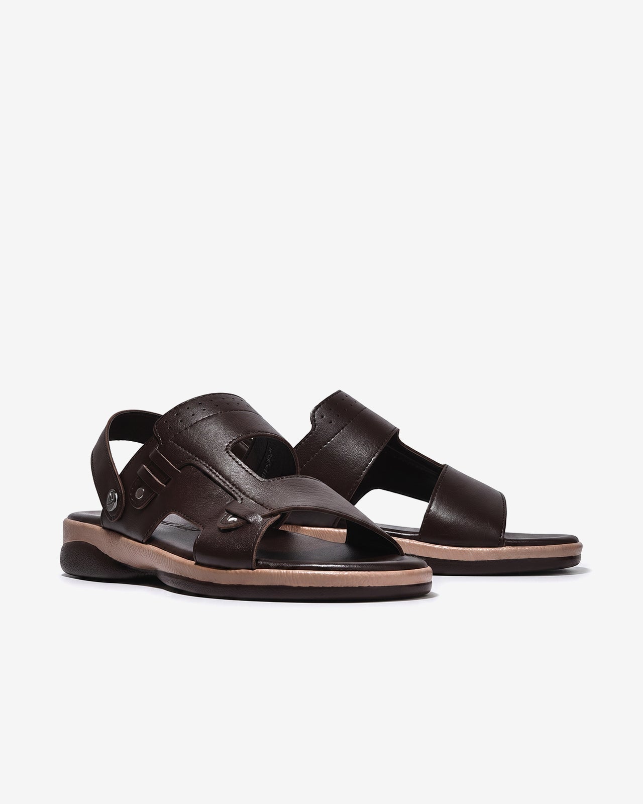 Sandal Nam Đông Hải Quai Hậu Đế Phối-S3236Nâu Color1