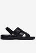 Giày Sandal Đông Hải Êm Mềm Đế 3cm Quai Chéo-S3237Đen Color1First