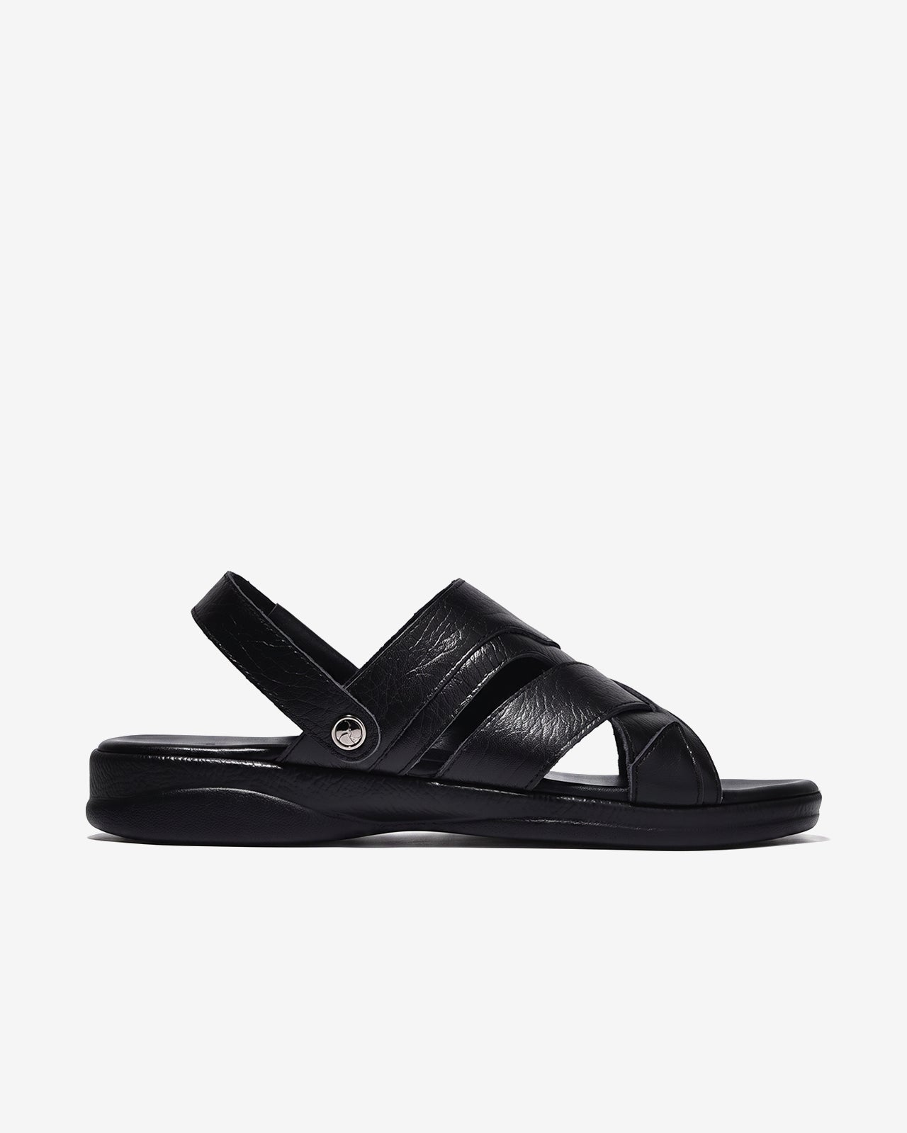Giày Sandal Đông Hải Êm Mềm Đế 3cm Quai Chéo-S3237Đen Color1First