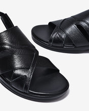 Giày Sandal Đông Hải Êm Mềm Đế 3cm Quai Chéo-S3237Đen Color1
