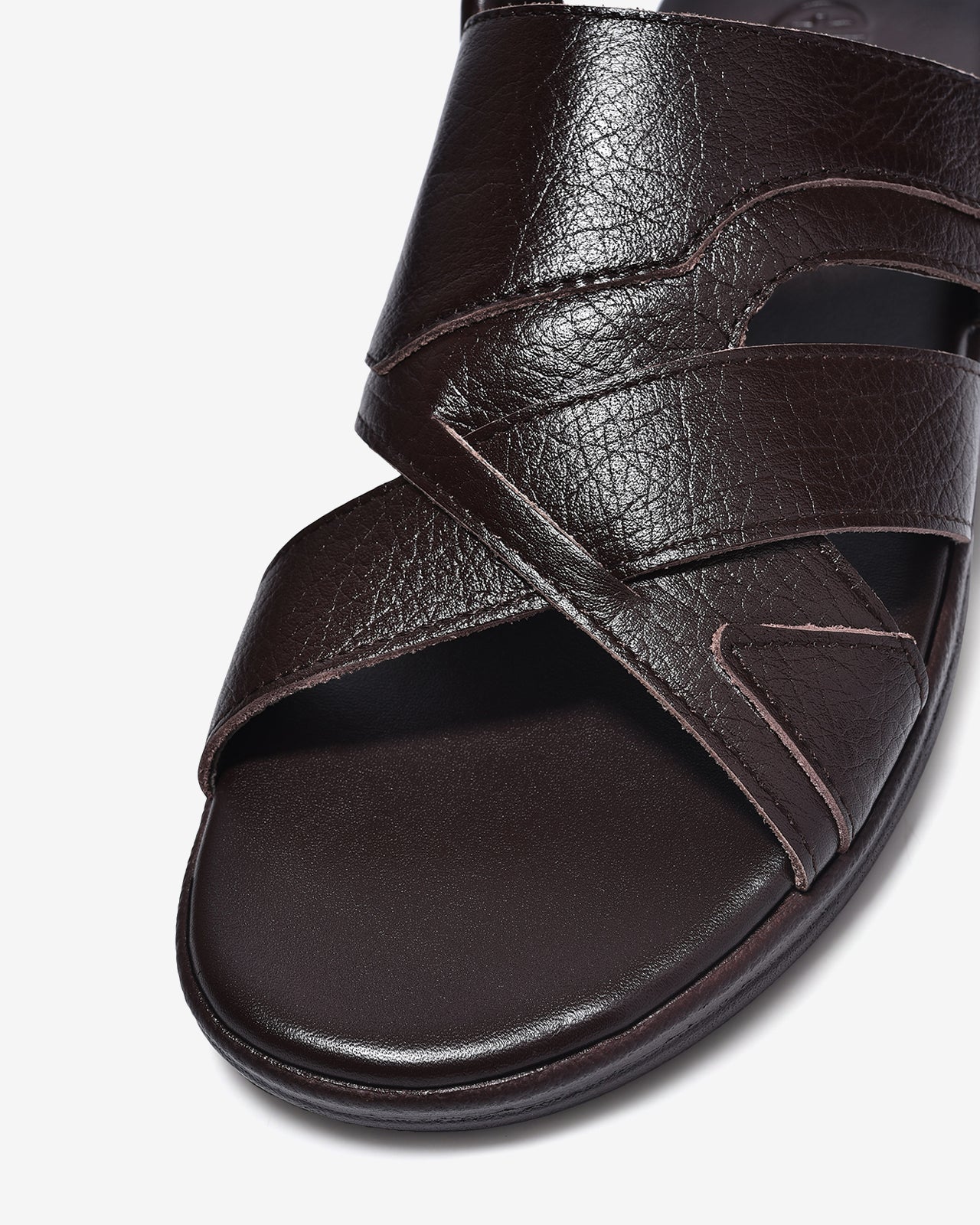 Giày Sandal Đông Hải Êm Mềm Đế 3cm Quai Chéo-S3237Nâu Color1