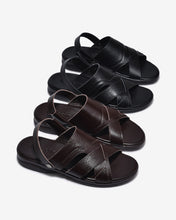 Giày Sandal Đông Hải Êm Mềm Đế 3cm Quai Chéo-S3237Nâu Color1