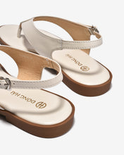 Sandal Kẹp Nữ Đông Hải Trơn Khóa Cài-S32H8Kem Color1