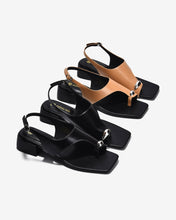 Giày Sandal Kẹp Đông Hải Xỏ Ngón Quai Khóa-S5903Bò Color1