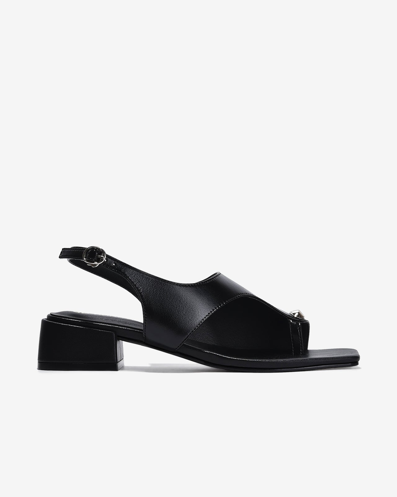 Giày Sandal Kẹp Đông Hải Xỏ Ngón Quai Khóa-S5903Đen Color1First