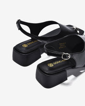 Giày Sandal Kẹp Đông Hải Xỏ Ngón Quai Khóa-S5903Đen Color1