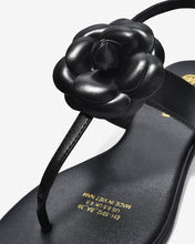 Sandal Kẹp Nữ Đông Hải Đính Hoa-S5912Đen Color1