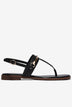 Sandal Kẹp Nữ Đông Hải Khóa Ánh Vàng-S5921Đen Color1First
