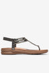 Sandal Đế Bằng Nữ Zucia Quai Bện Ánh Kim-SHLO4Xám Color1First emnhubong