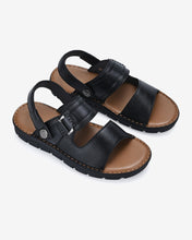 Giày Sandal Nam Đông Hải Dập Vân Thời Thượng-S1137Đen Color1